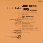 New Joe Beck Trio Jazz Guitar CD Girl Talk Paper Sleeve Japan OBI
