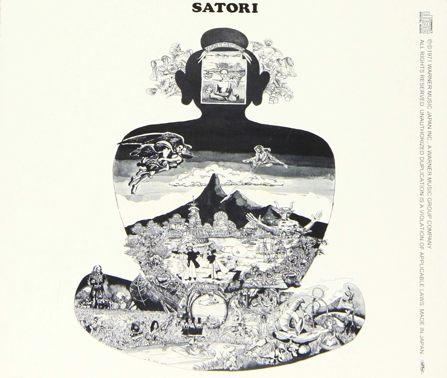 Flower Travellin Band / Satori +1 1971 CD 2017 Remaster UHQCD x MQA-CD Japan