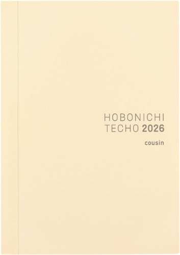 Hobonichi Techo 2026 Cousin [A5 / 1 page per day / January / Monday start] NEW