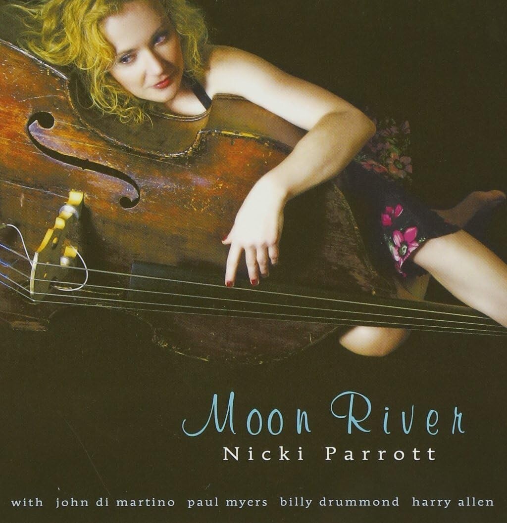 New Nicki Parrott Jazz Bass CD Moon River Paper Sleeve Japan OBI*