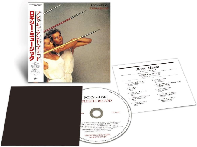New ROXY MUSIC FLESH AND BLOOD  2025 JAPAN MINI LP SHM CD