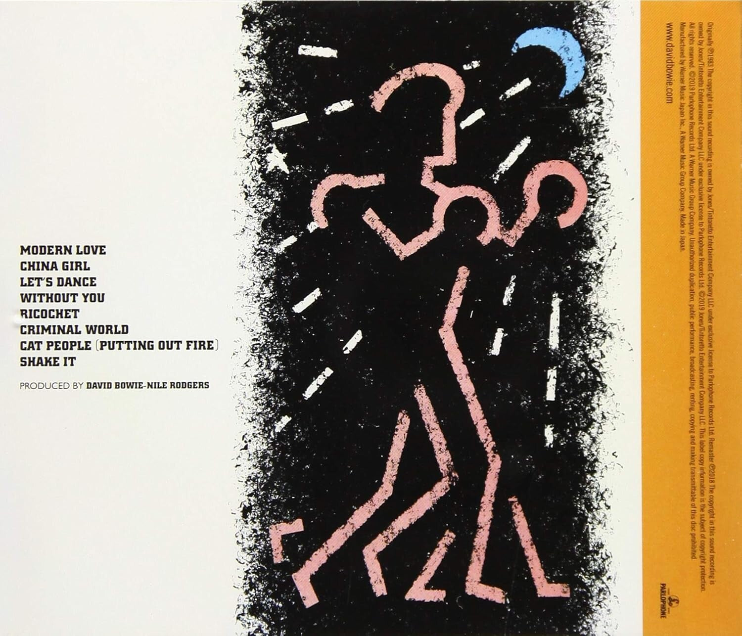 New DAVID BOWIE LET’S DANCE 2018 REMASTERED JAPAN CD