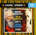 New CD Jascha Heifetz CSO SACD-Hybrid Brahms Tchaikovsky Violin Cons from Japan