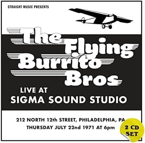 CD FLYING BURRITO BROTHERS -LIVE AT SIGMA SOUND STUDIO 1971- from Japan New