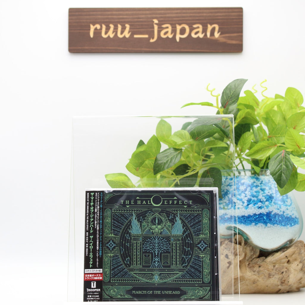 New The Halo Effect March Of The Unheard CD Japan Bonus Tracks 3BT OBI STRIP