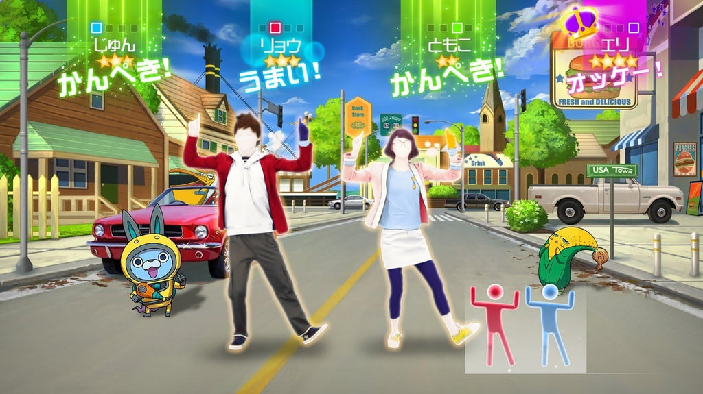 Yokai Watch Dance WiiU JUST DANCE(R) Special Version Wii Remote Plus Set Japan