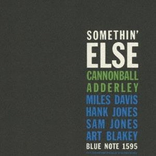 New Cannonball Adderley / Somethin Else 1958 SACD Hybrid Tower Records Ltd
