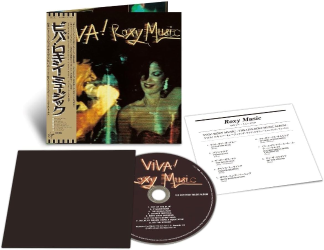 VIVA Roxy Music The Live Roxy Music Album SHM CD Limited Edition New