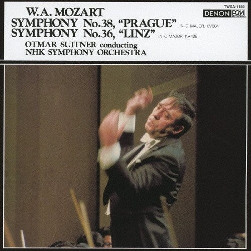Otmar Suitner Mozart Symphonies No. 38 & 36 SACD Hybrid TOWER RECORDS JAPAN NEW