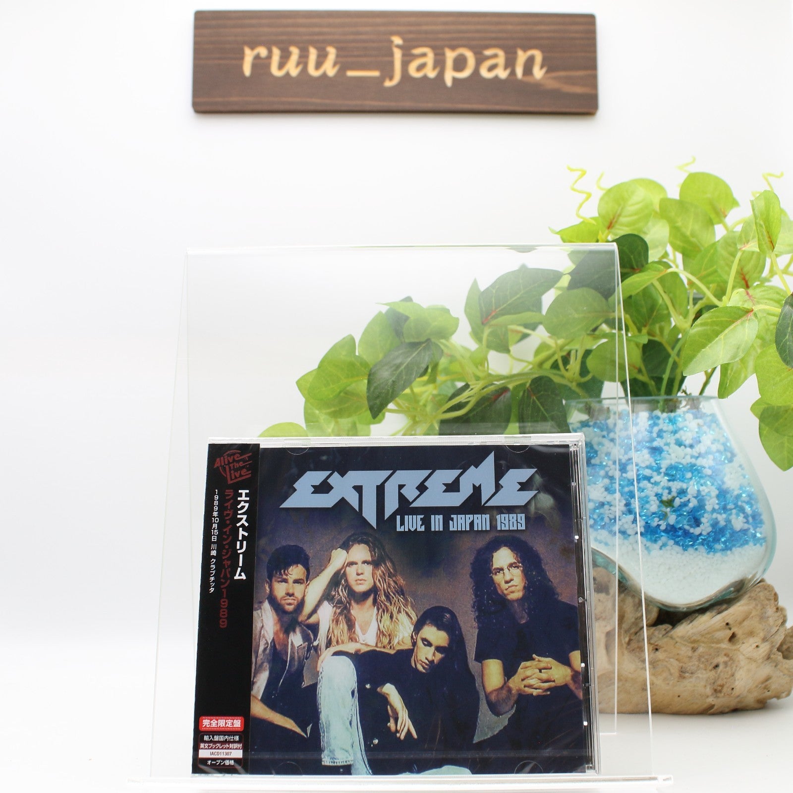 EXTREME LIVE IN JAPAN 1989 JAPAN CD NEW