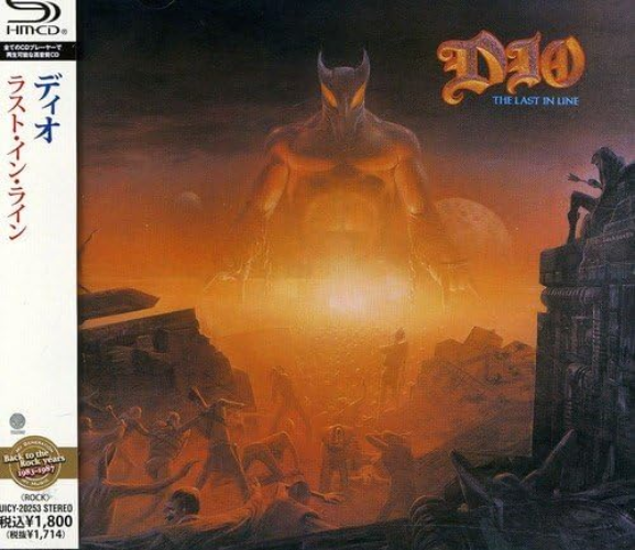 DIO Heavy Metal CD (SHM-CD) The Last In Line Japan OBI NEW