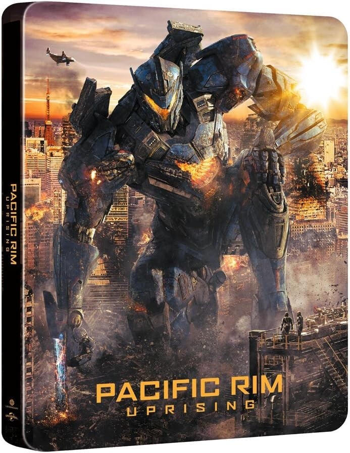Pacific Rim Uprising Limited Edition Blu-ray + DVD + Steel Book Japan +Track New