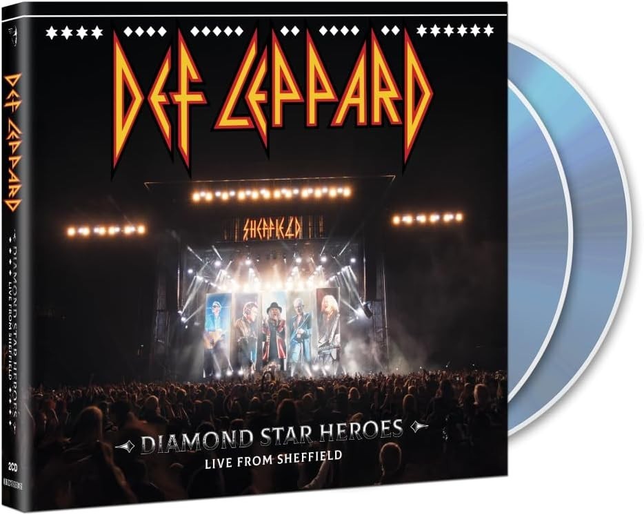 DEF LEPPARD DIAMOND STAR HEROES LIVE FROM SHEFFIELD JAPAN 2 SHM CD NEW