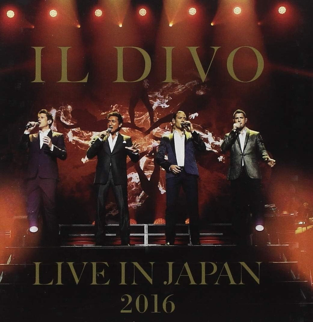 New IL DIVO-LIVE IN JAPAN 2016-JAPAN BLU-SPEC CD2+DVD