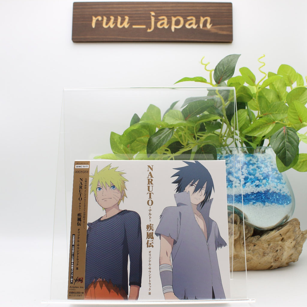 New ANIMATION OST NARUTO SHIPPUDEN ORIGINAL SOUNDTRACK 3 JAPAN CD