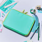Hobonichi Large Drawer Pouch/Aqua Lime NEW
