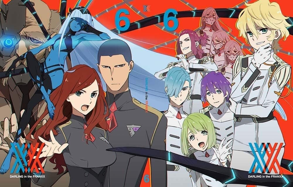 DARLING in the FRANXX Vol.6 First Limited Edition Blu-ray CD Booklet Japan New