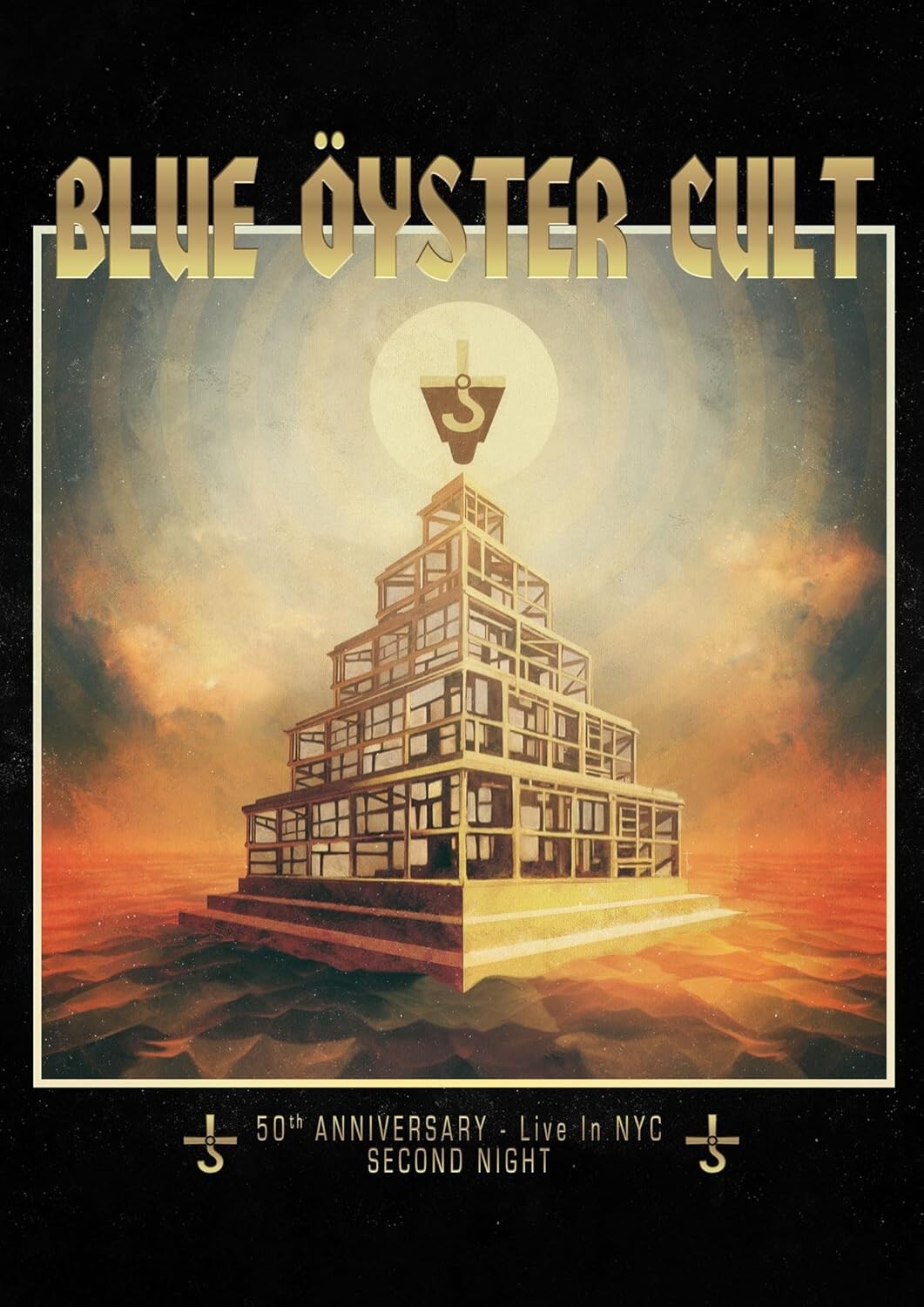 New BLUE OYSTER CULT 50TH ANNIVERSARY LIVE SECOND NIGHT JAPAN BLU-RAY + 2 CD SET