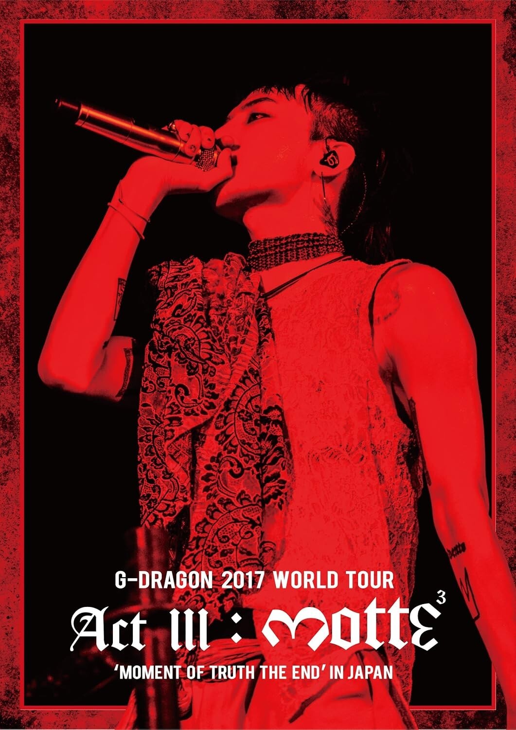 G-DRAGON from BIGBANG 2017 WORLD TOUR ACT III M.O.T.T.E IN JAPAN 2 DVD Japan New
