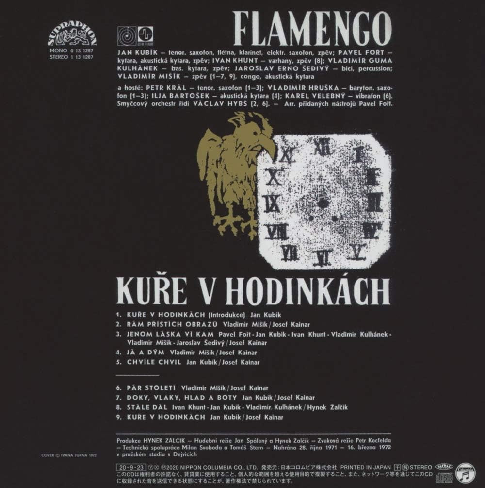 CD New  FLAMENGO KURE V HODINKACH WITH BONUS TRACKS JAPAN MINI LP