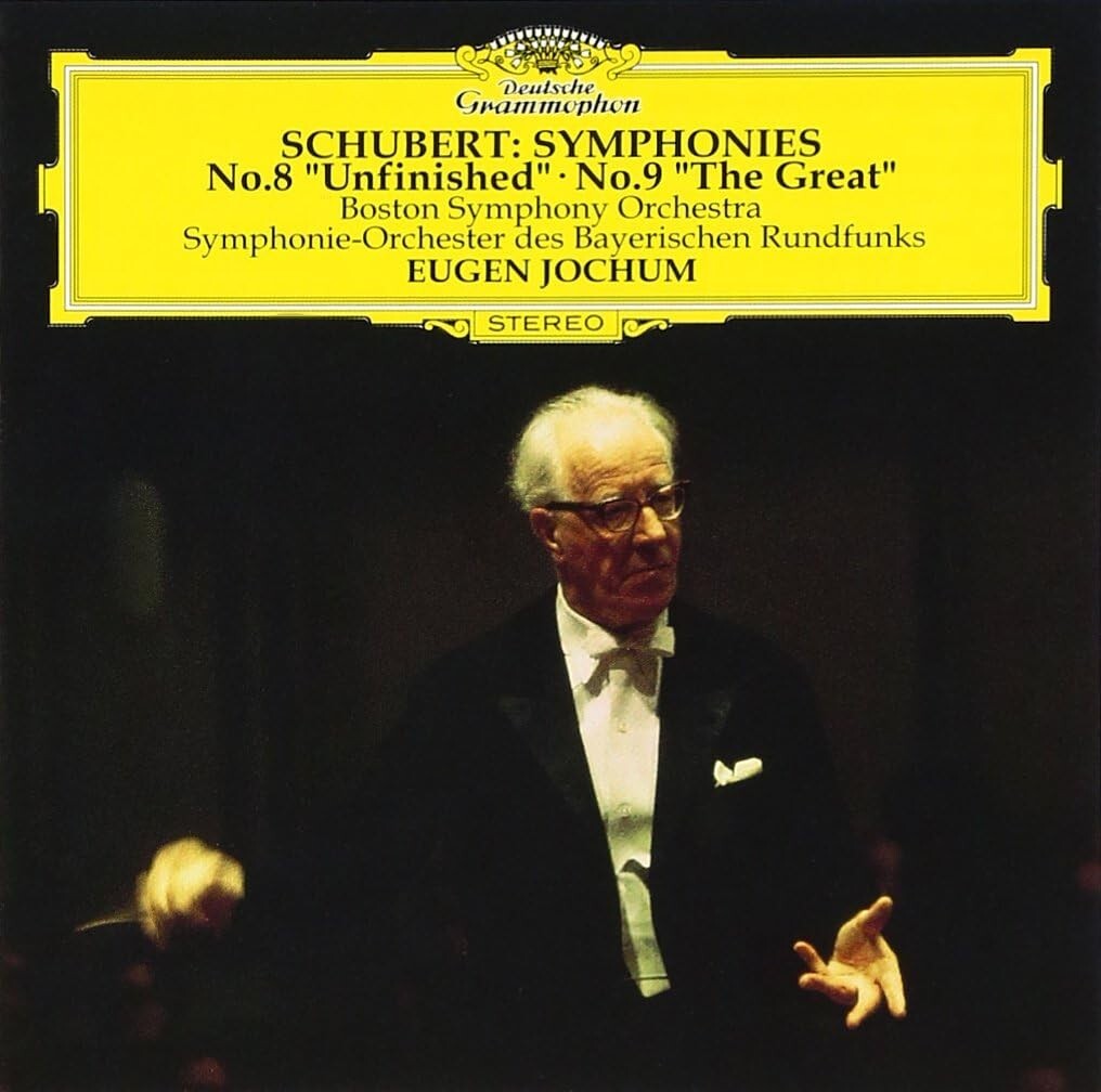 Schubert (1797-1828) Symphonies Nos. 8, 9 : Eugen Jochum / Bosto CD New