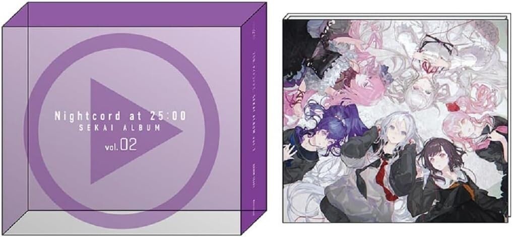 Nightcord at 25:00 SEKAI ALBUM Vol.2 First Limited Edition CD+Goods new