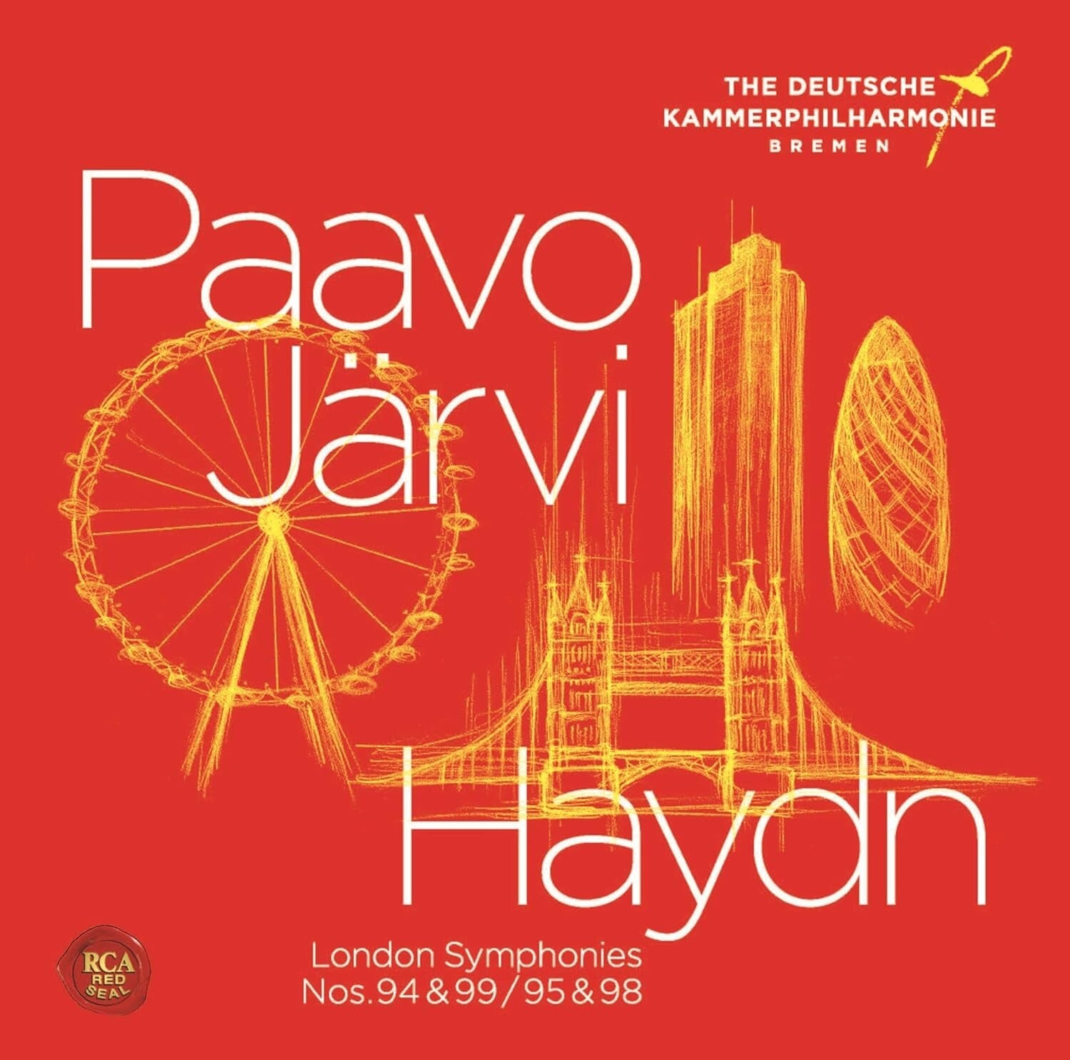 New Paavo Järvi Haydn No. 94, 95, 98 & 99 2 SACD Hybrid JAPAN