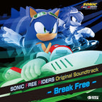 SONIC FREE RIDERS Original Soundtrack Break Free CD Bonus Track Game Music New