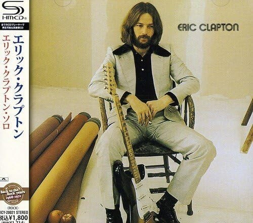 New Eric Clapton SHM-CD Eric Clapton Japan OBI E