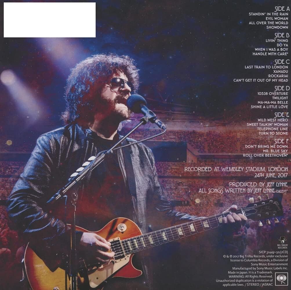 New JEFF LYNNE’S ELO Wembley Or Bust Live JAPAN MINI LP 2 BLU-SPEC CD