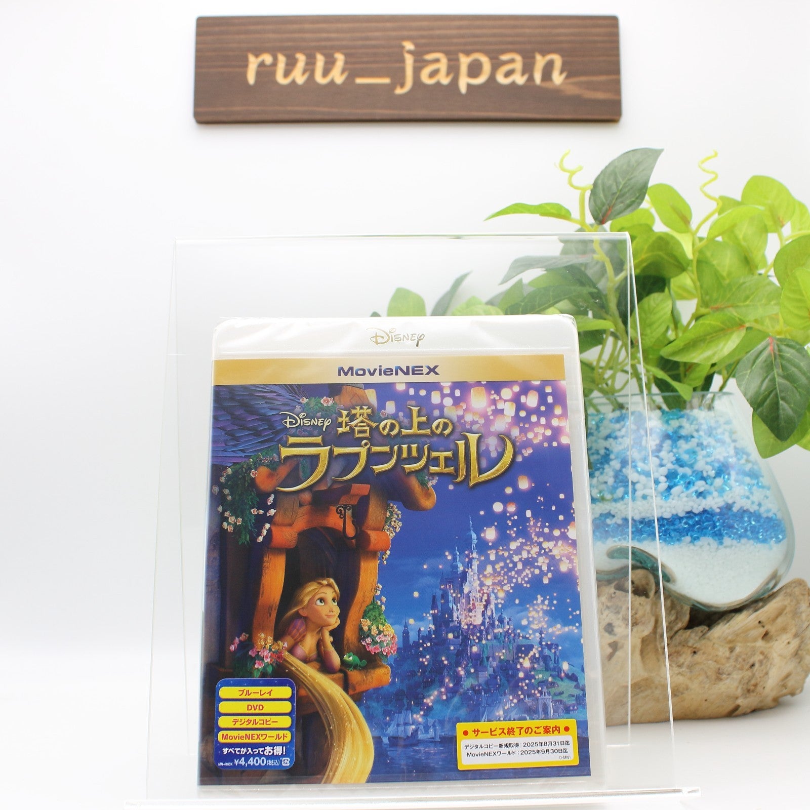 Blu-ray New Tangled Blu-ray DVD MovieNEX Japan Disney