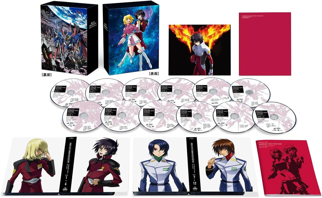 Gundam SEED DESTINY HD Remaster Complete BD BOX LTD English Subtitles New