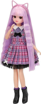 Takara Tomy Plastic Licca-chan Doll Niji Kyun Karl Licca-chan Dress-up NEW