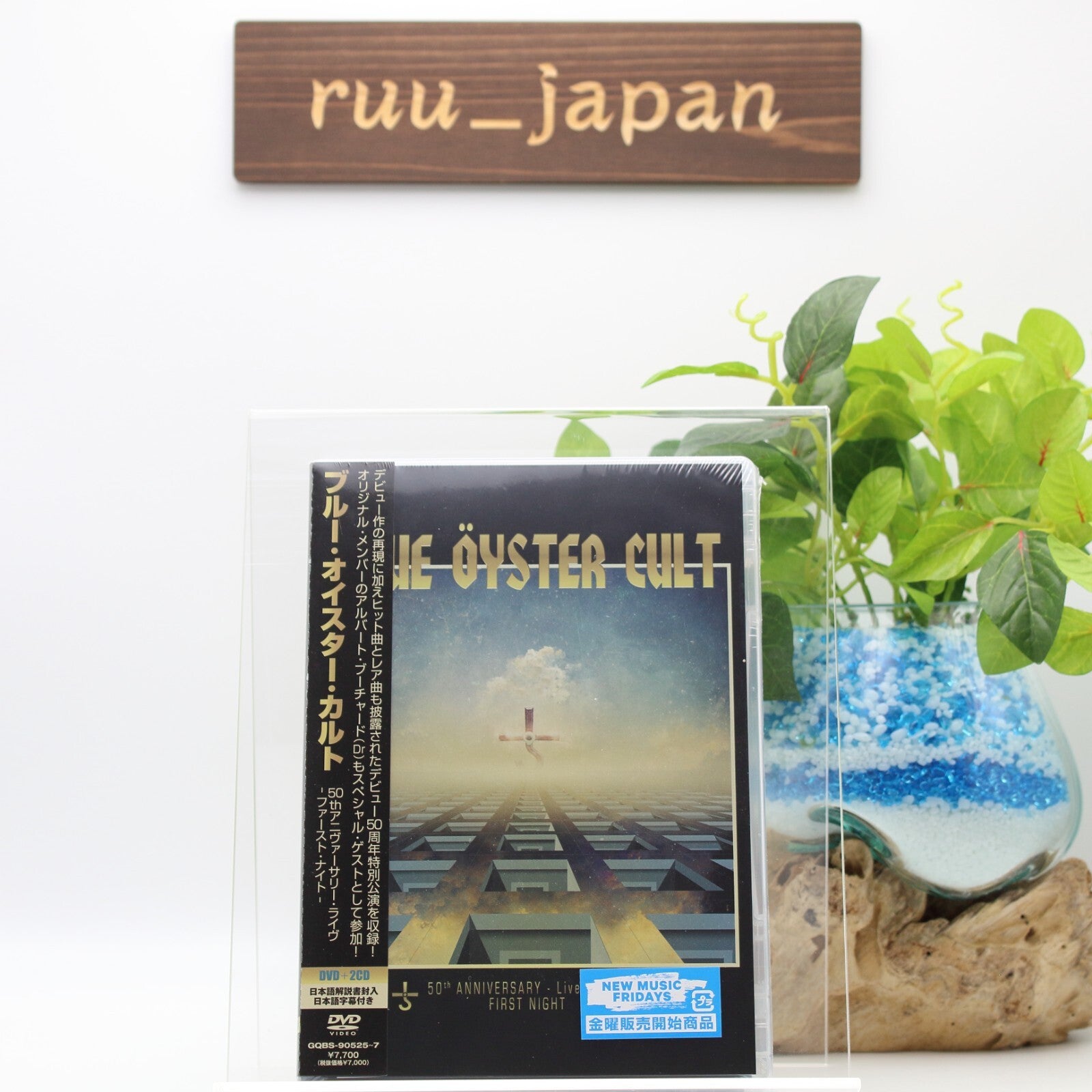 New BLUE OYSTER CULT 50TH ANNIVERSARY LIVE FIRST NIGHT JAPAN DVD + 2 CD SET