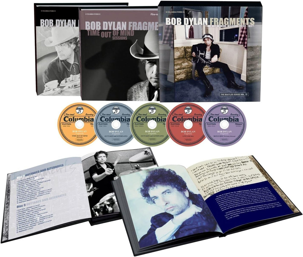 New BOB DYLAN FRAGMENTS TIME OUT OF MIND SESSIONS JAPAN 5 BLU-SPEC CD BOX