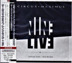 New CIRCUS MAXIMUS Nine Live +EP CD from Japan