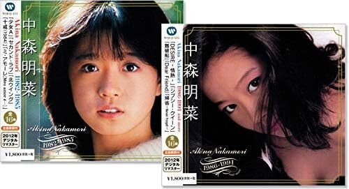 Akina Nakamori Super Best Collection Set of 2 CDs  with storage case New