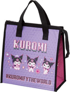 Skater Lunch Bag Non-woven Cold Bag Sanrio Kuromi World FBC1 NEW