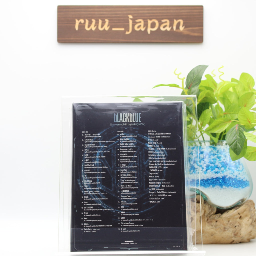 SawanoHiroyuki[nZk] bLACKbLUE Limited Edition 2CD w/ Blu-ray New