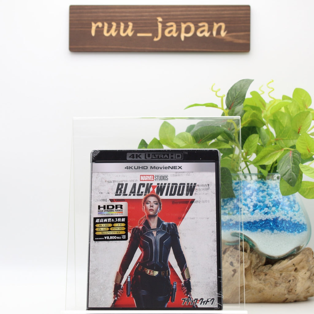 BLACK WIDOW Brand New 4K Ultra HD + 3D and 2D Blu-ray Japan NEW