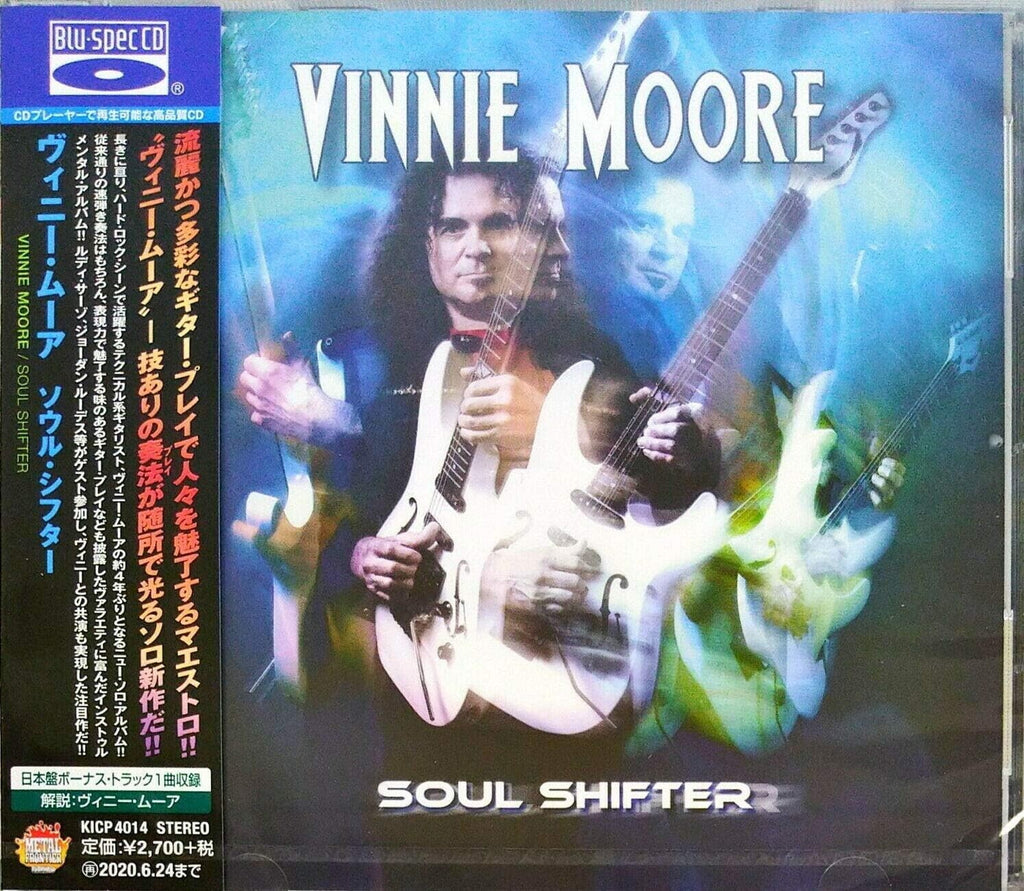2019 VINNIE MOORE Soul Shifter WITH BONUS TRACK JAPAN CD New