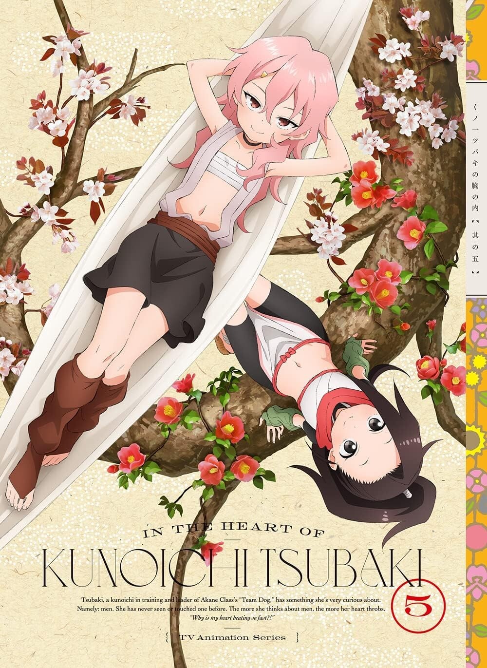 In the Heart of Kunoichi Tsubaki Vol.5 Blu-ray Drama CD Booklet Japan New