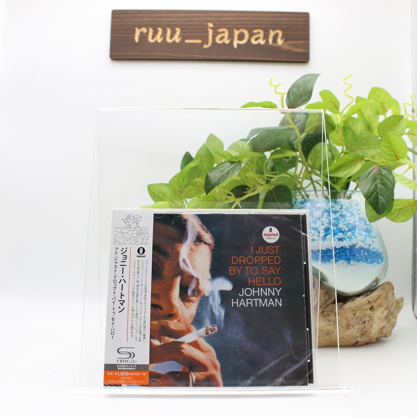 New Johnny Hartman Jazz Vocal CD(SHM-CD) I Just Dropped By To Say Hello OBI