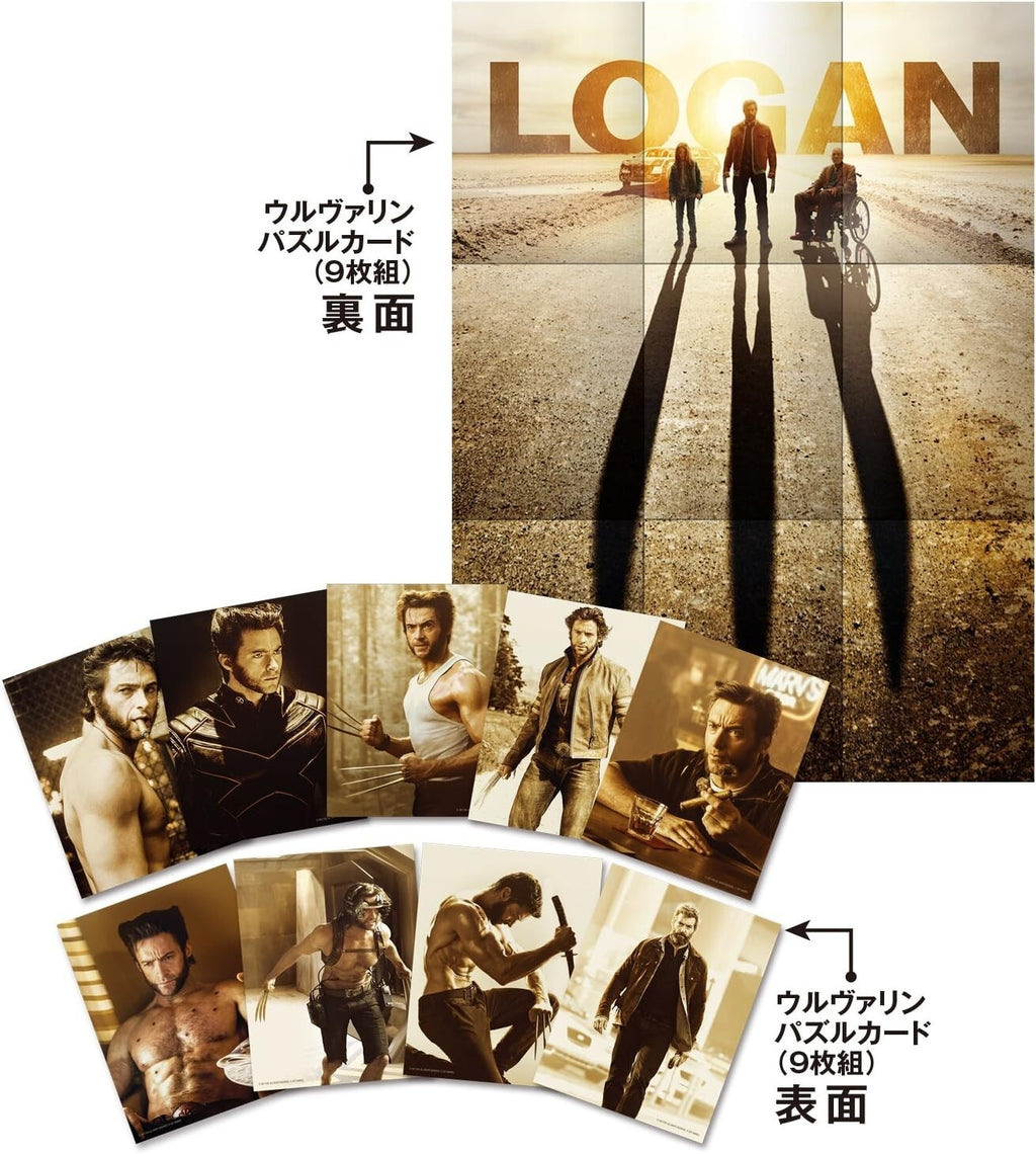 LOGAN Limited Edition 4K ULTRA HD & Blu-ray+Puzzle Card Standard Ed. New