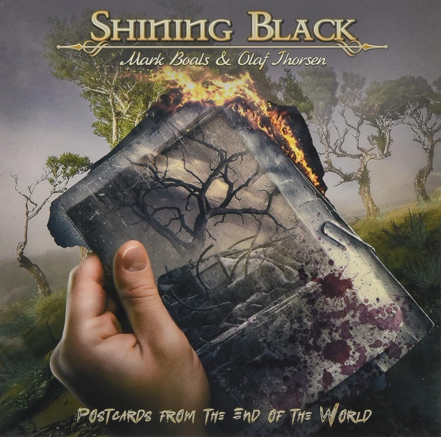 New SHINING BLACK POSTCARDS FROM THE END OF THE WORLD W/ BONUS TRACK JAPAN CD