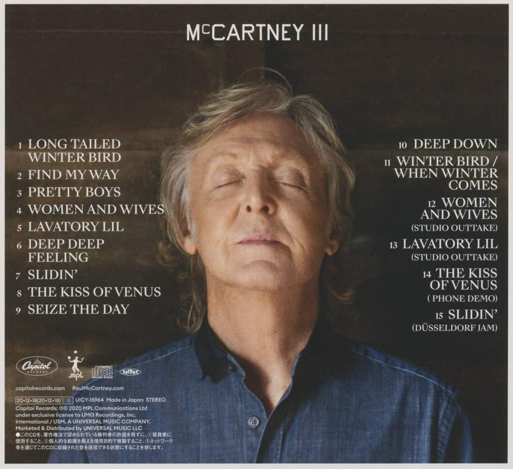 McCartney III Special Edition  Limited Edition SPM-CD New