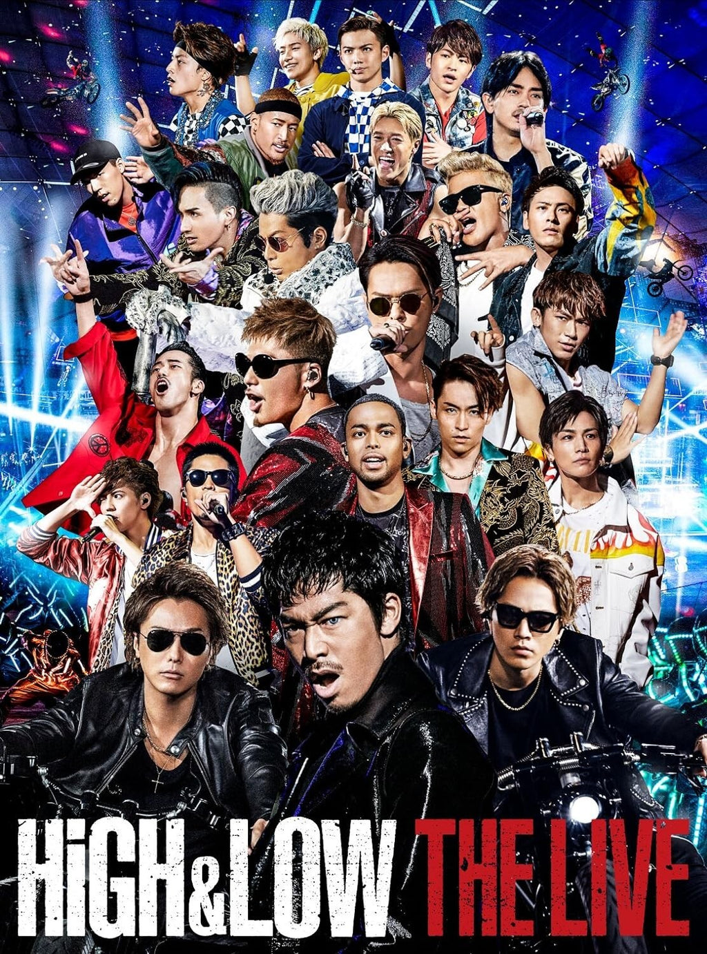 HiGH & LOW THE LIVE First Limited Edition 2 Blu-ray Photobook From Japan NEW