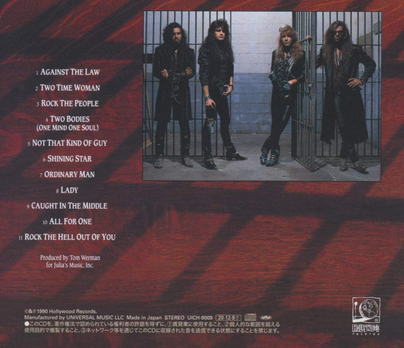New Stryper Heavy Metal CD Against The Law Japan OBI