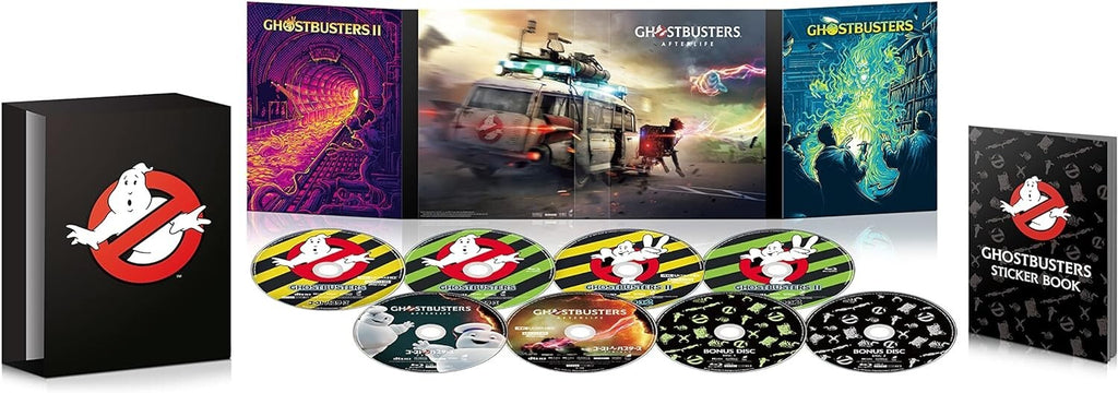 Ghostbusters Afterlife 3 Movie Collectors Box 4K ULTRA HD + Blu-ray Set LTD New