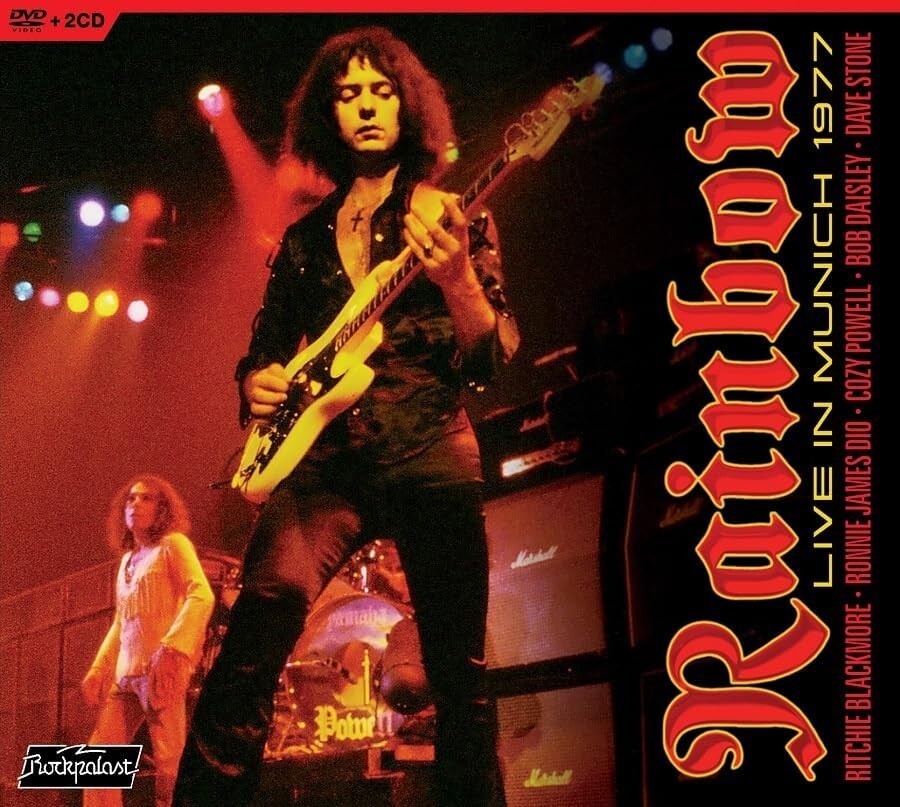 New RAINBOW LIVE IN MUNICH 1977 JAPAN DVD+2 SHM CD SET